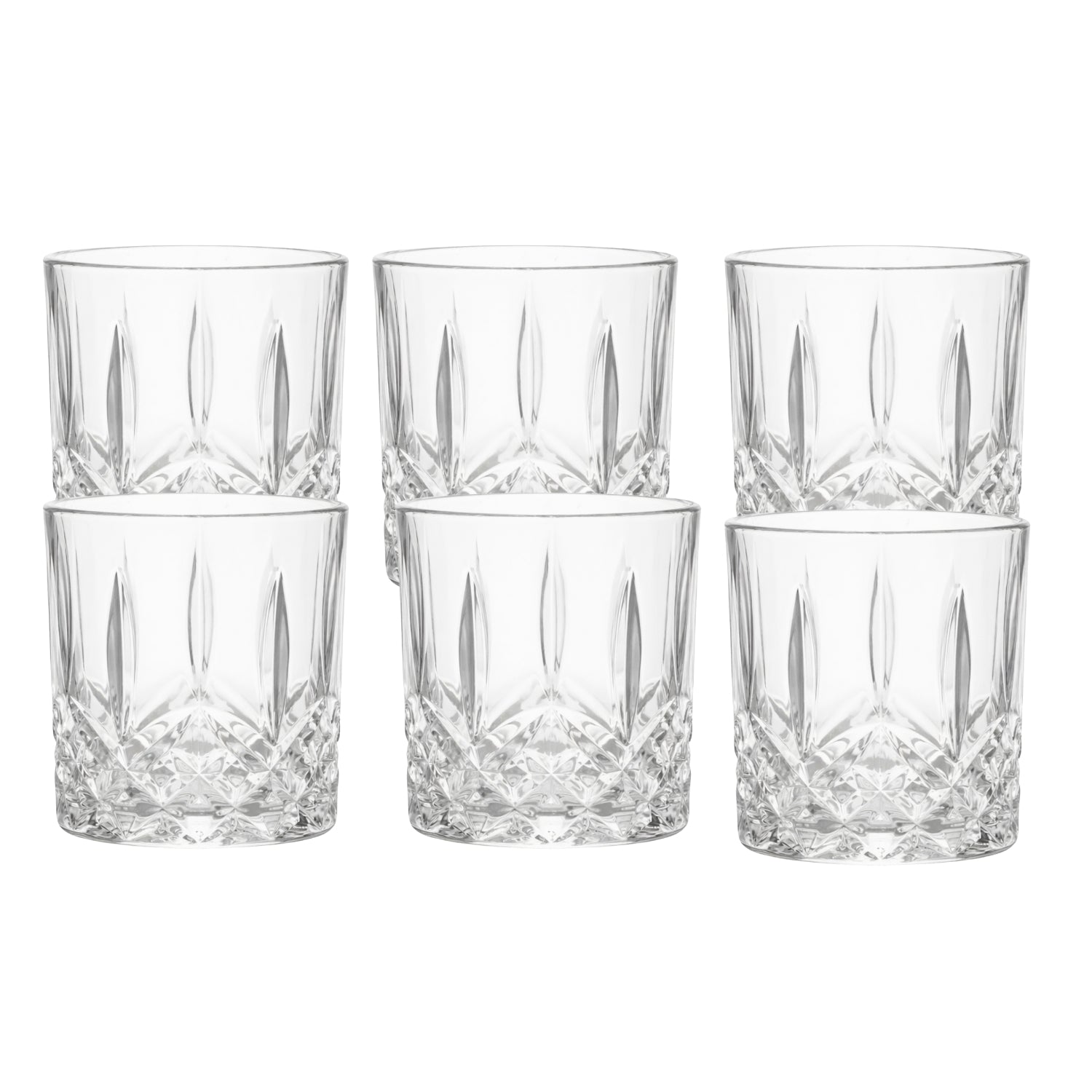 6Pcs Talmore 340ml Clear Whiskey Glass