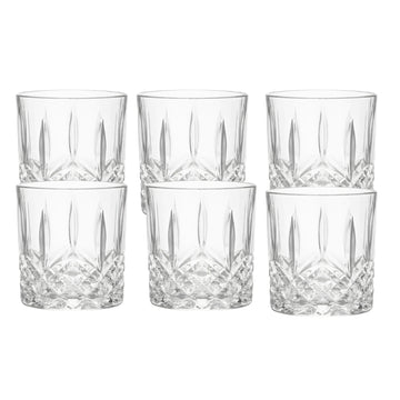 6Pcs Talmore 340ml Clear Whiskey Glass