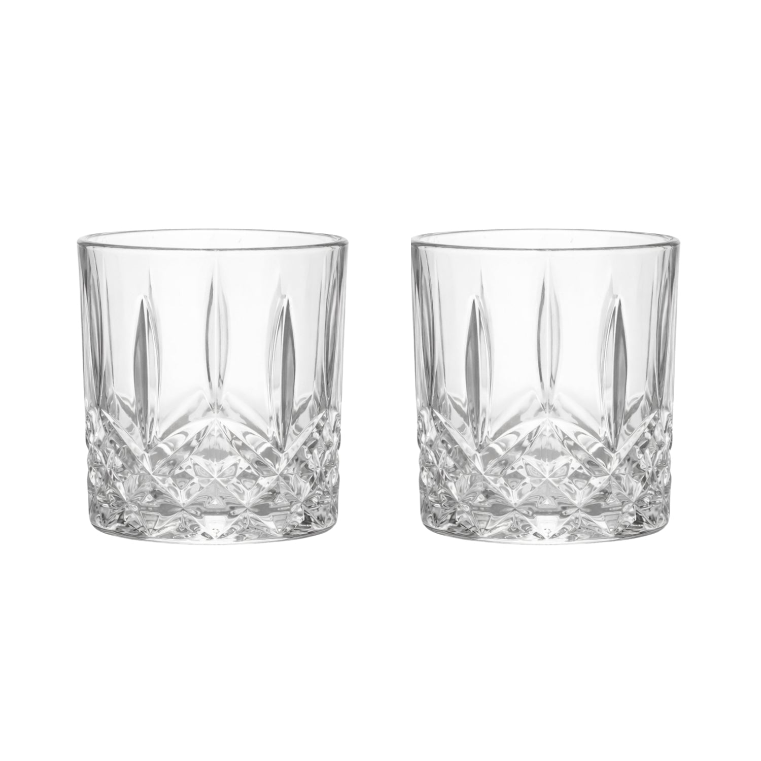 2Pcs Talmore 340ml Clear Whiskey Glass