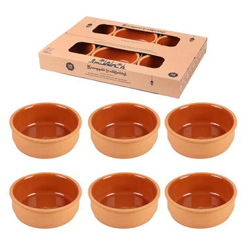 6Pcs Terracotta Clay Ramekin Set