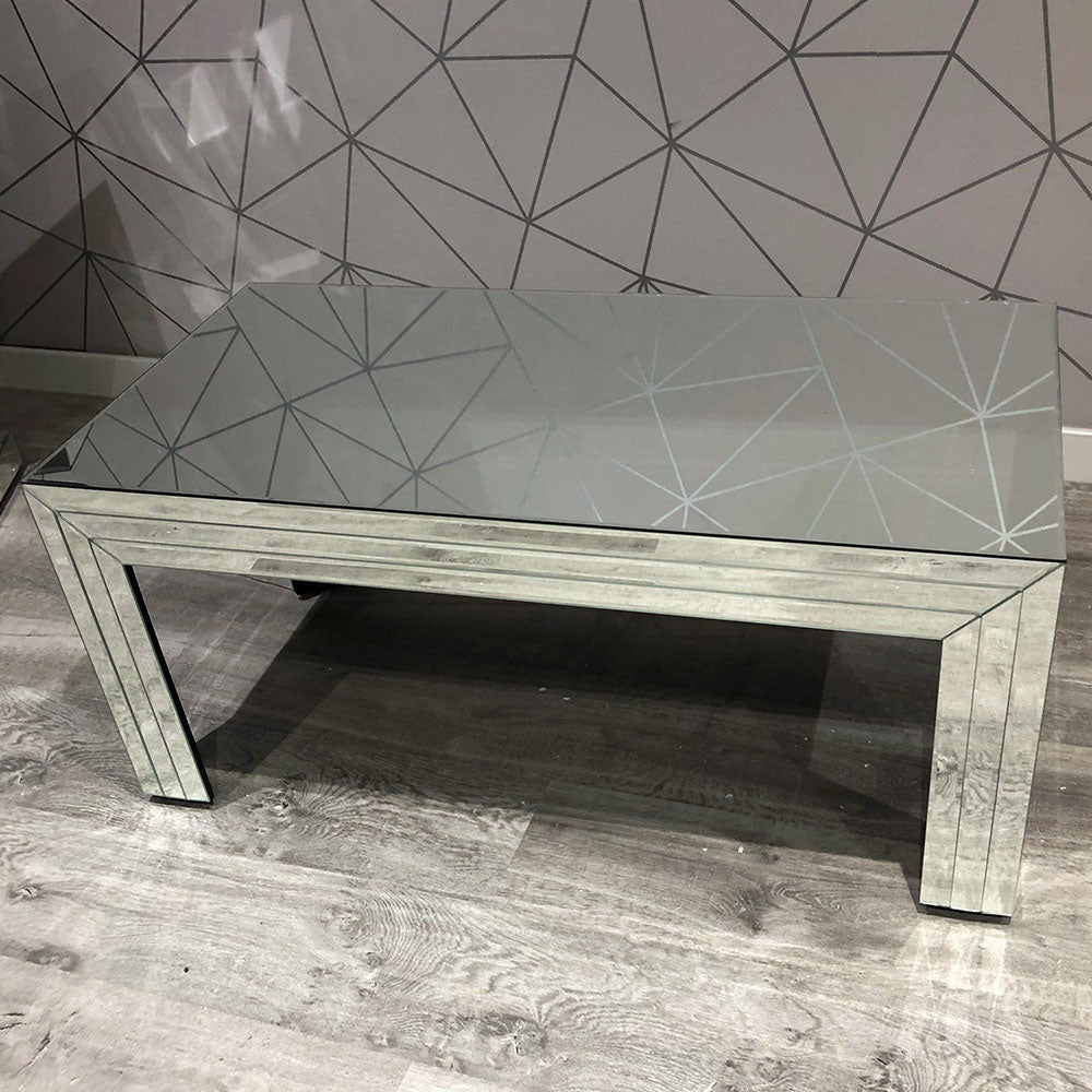 Simply Mirror Coffee Table Rectangle Room Furniture