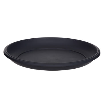 30cm Gunmetal Milano Planter Saucer Drip Tray