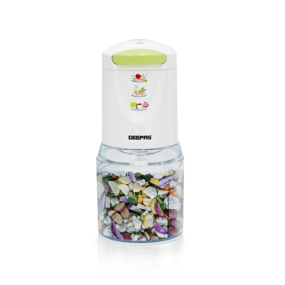 400W White Multi Chopper 0.5L Jar Mini Food Processor