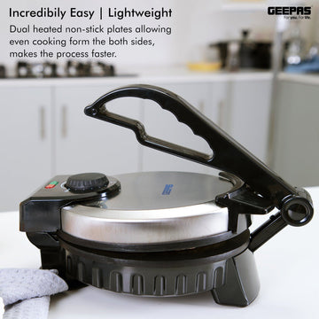 8 Inch 900W Electric Chapati Maker Flat Bread Press Machine