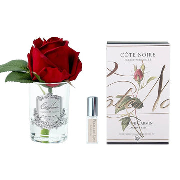 Cote Noire Perfumed Red Rose Bud White Clear Gel Air Freshener