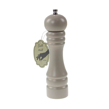 Set Of 2 Wooden Grey Salt Pepper Mill Set