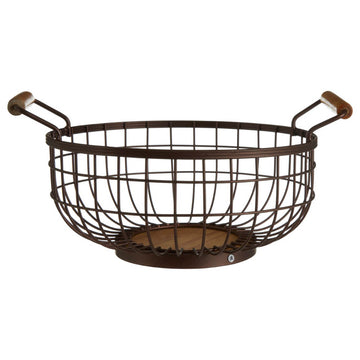 Set Of 2 Vertex Fruits Vegetables Basket