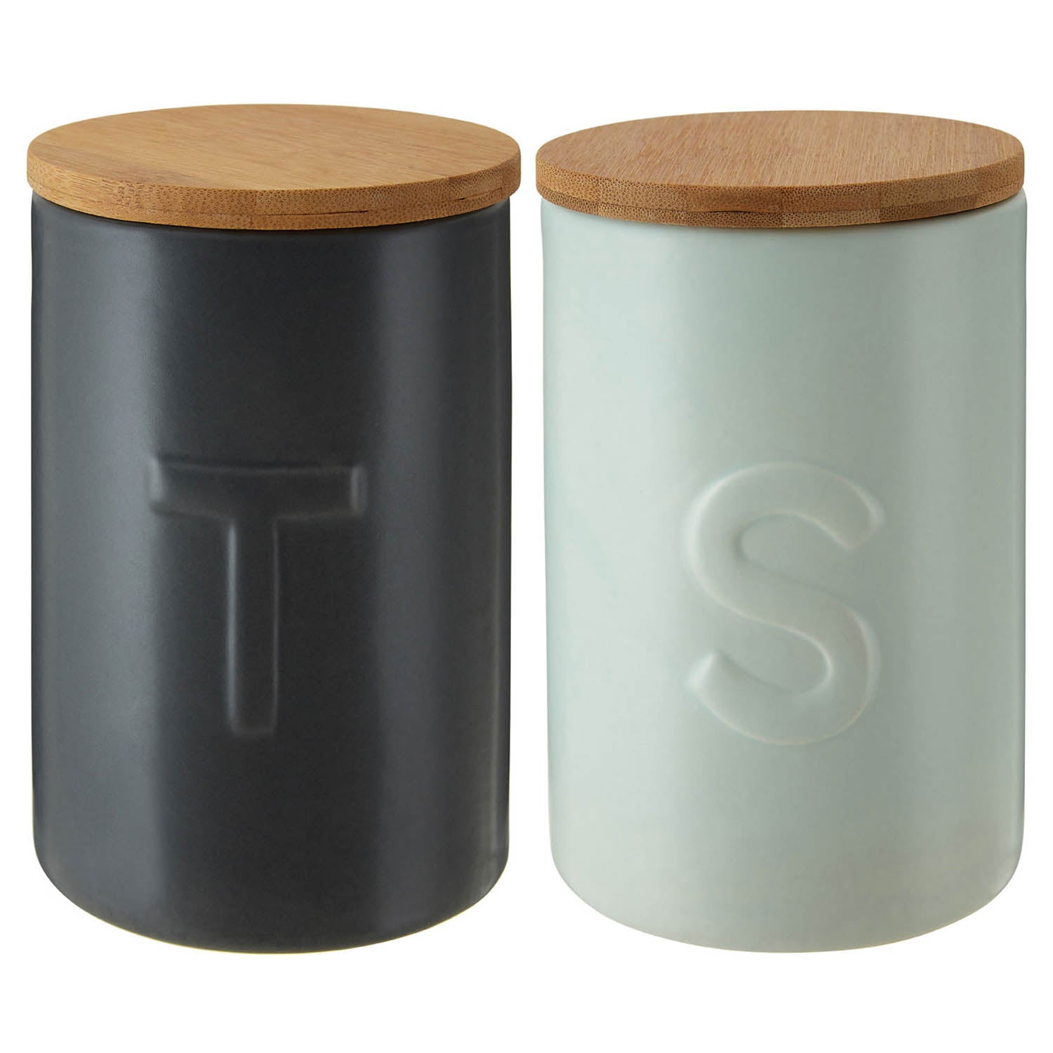 Set of 2 Fenwick Sugar & Tea Canister