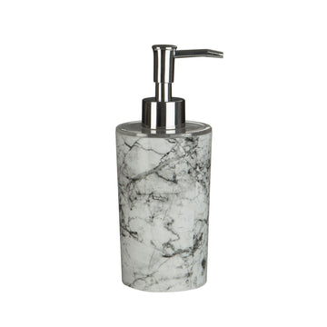 Set Of 2 Rome Grey Toothbrush Holder And Bathroom Liquid Dispenser