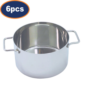 6PCs Commichef MCL-10 10cm Miniature Casserole Dish