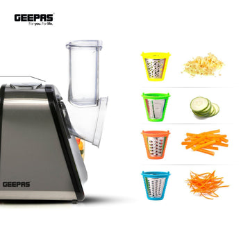 4 in 1 Electric Salad Maker Slicer Fruit Vegetable Grater Chopper