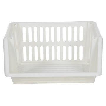 31cm Stackable Fruit Vegetable Basket Plastic Cream