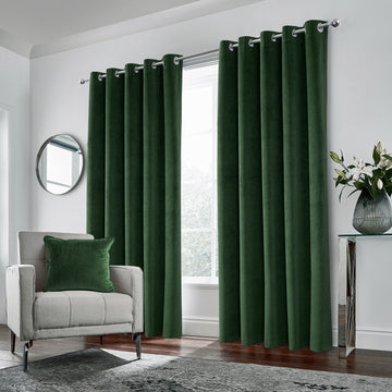 Oxford Velvet Cushion Cover 43x43cm - Emerald Green