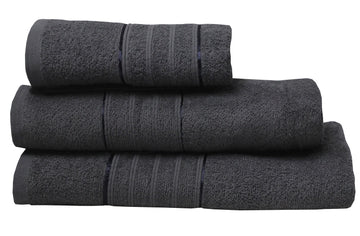 Charcoal Luxury Designer 100% Cotton Egyptian Hand Towel