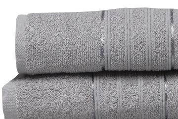 Silver Grey Luxury Designer 100% Cotton Egyptian Bath Sheet