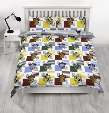 Harry Potter Duvet Cover Set, Double, Multi
