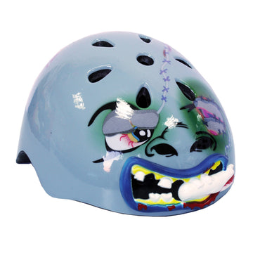 Kids 3D Moulded Zombie Safety Helmet