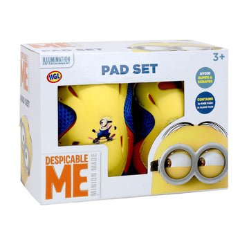 Despicable Me Yellow Knee Elbow Sports Protective Gear Set