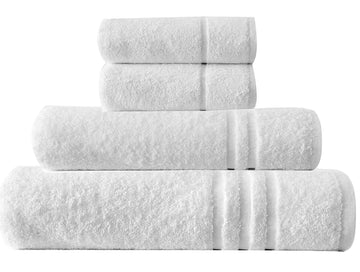 4pcs Christy Towel Set Hand Towel + Bath Towel + Bath Sheet