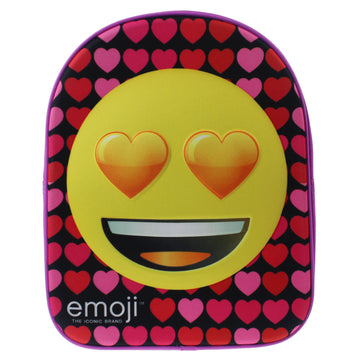 Girls Pink Love Hearts Emoji 3D Backpack