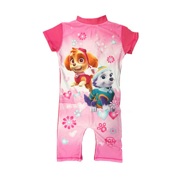 Paw Patrol Character Girl Uv Protection Swimsuit