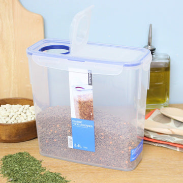 LockNLock 3.4L Rectangular Food Storage with Flip Top Lid