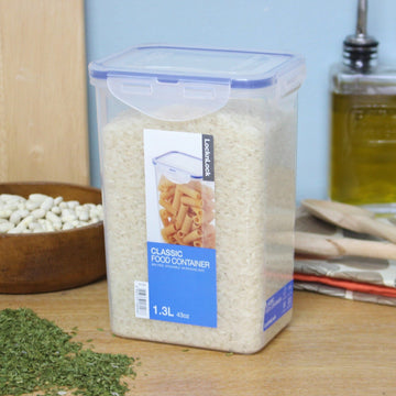 LocknLock 1.3L Tall Airtight Plastic Food Storage Container
