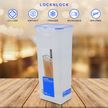 LockNLock 2l Rectangular Storage Airtight Food Container
