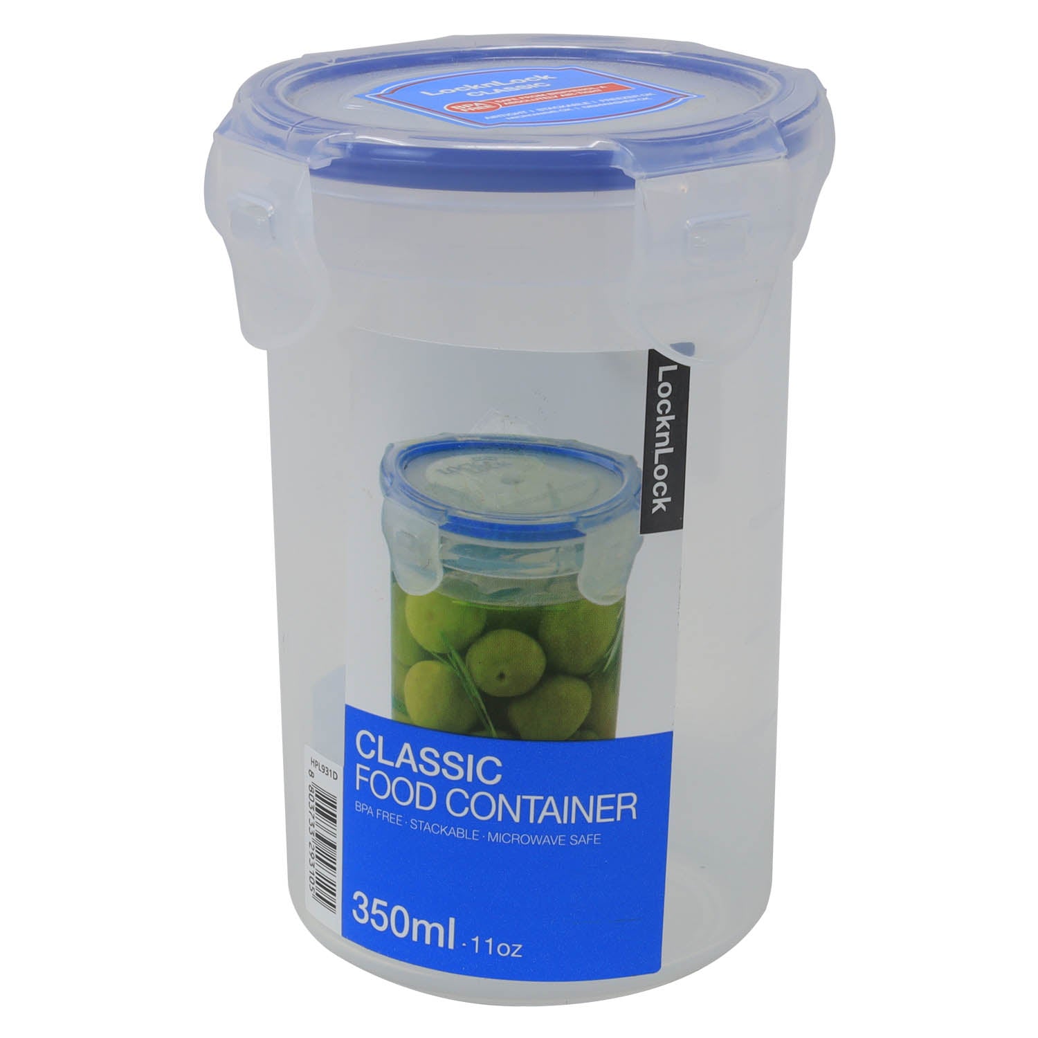 Lock & Lock 350ml Round Food Storage Container