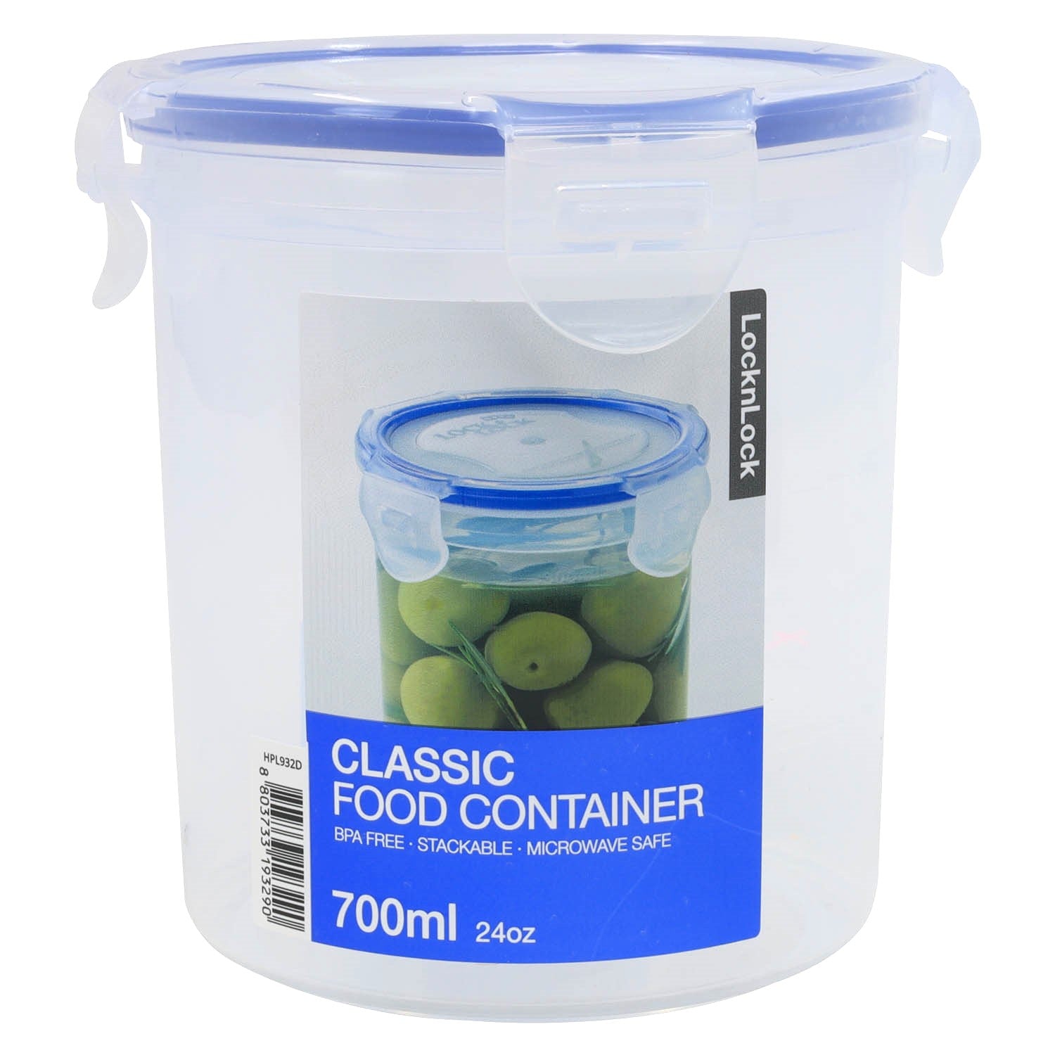LockNLock 700ml Round Airtight Food Storage Container