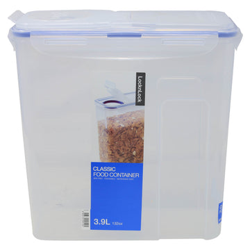 LockNLock 3.9 Litre Durable Cereal Dispenser Airtight Food Storage Container