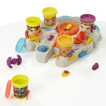 Play-Doh Star Wars Millennium Falcon Can-heads Playset