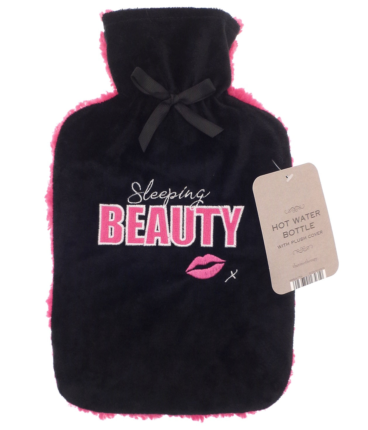 Beauty Hot Water Bottle Neck Body Shoulder Warmer + Novelty Cover Pink