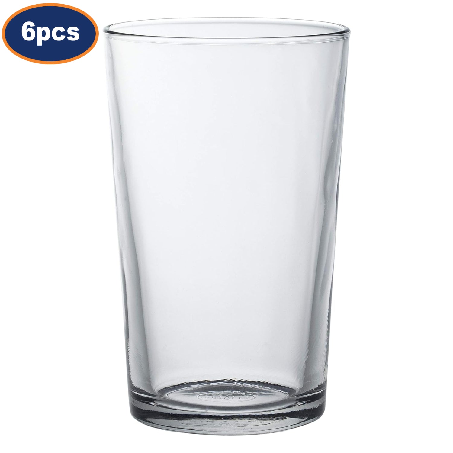 6Pcs 330ml Clear Chope Unie Highball Glass