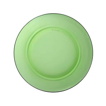 19.5cm Green Lys Round Soup Plate