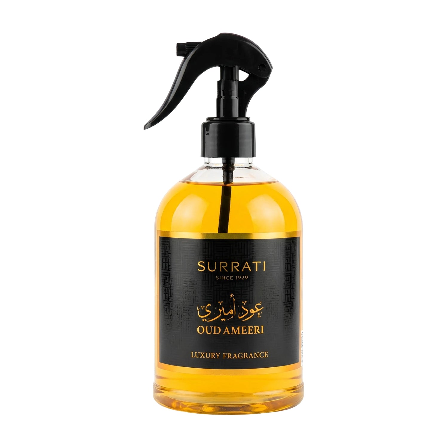 Surrati Oud Ameeri 500ml Room & Fabric Freshener - Arabian Oud Luxury Fragrance Spray