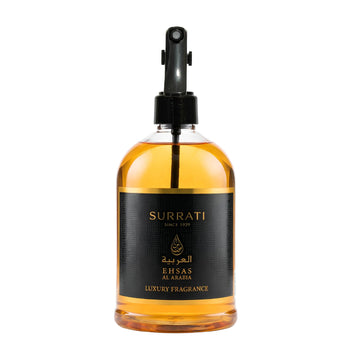 Surrati Ehsas Al Arabia 500ml Room & Fabric Freshener - Oud Vanilla Luxury Fragrance Spray