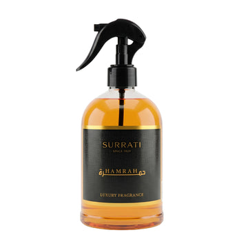 Surrati Hamrah 500ml Room & Fabric Freshener - Sweet Vanilla Amber Luxury Spray