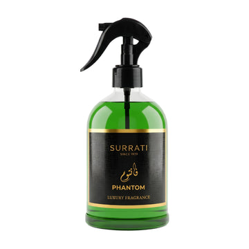 Surrati Phantom 500ml Room & Fabric Freshener - Clean Musk Luxury Fragrance Spray