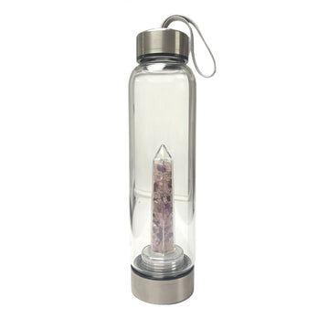 450ml Gem Mix Tower Crystal Water Bottle