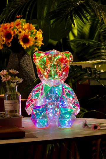 Sparkle Bear - Holographic Interactive LED Light