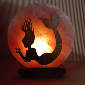 5kg Mermaid with Fish Salt Lamp