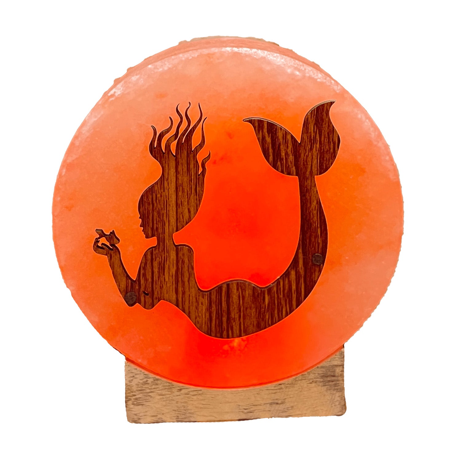 1.2kg Mermaid LED Salt Lamp
