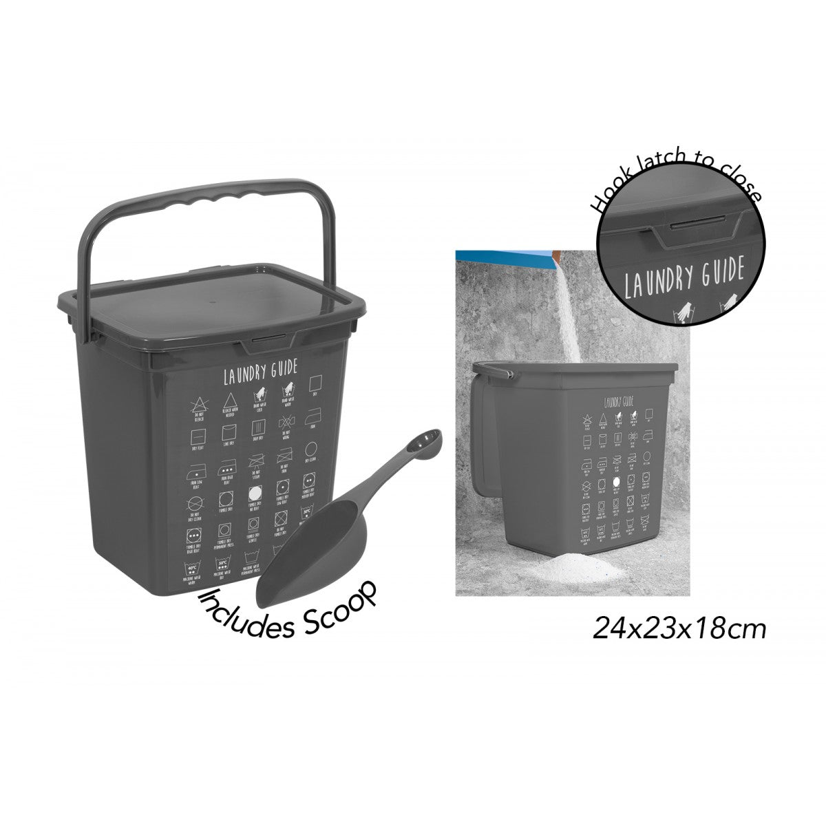 6L Detergent Storage Container