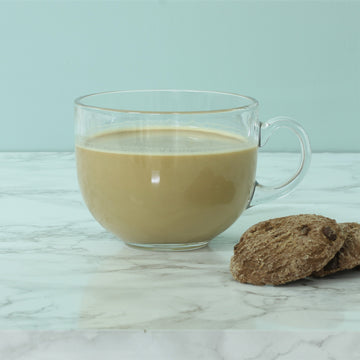 15oz Plain Clear Glass Mug