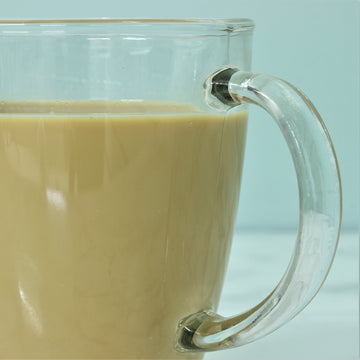4pcs 12oz Clear Glass Mug