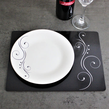 White Side Plate Minimalist Elegance 19cm