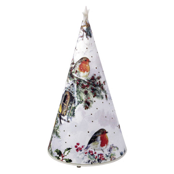 LED Cone Christmas Trees 21cm - ROBIN