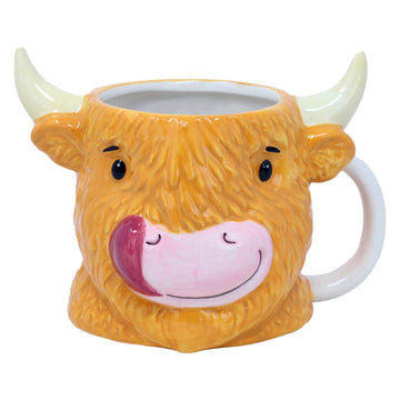 450ml Highland Cow Ceramic Mug