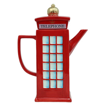 550ml Telephone Box  Ceramic Teapot